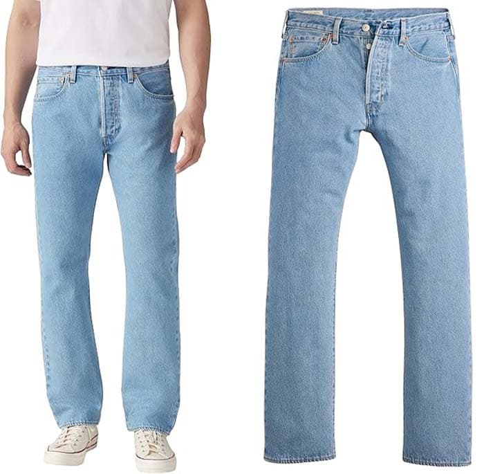 Levi'S Men's 501 Original Fit Jeans para homem