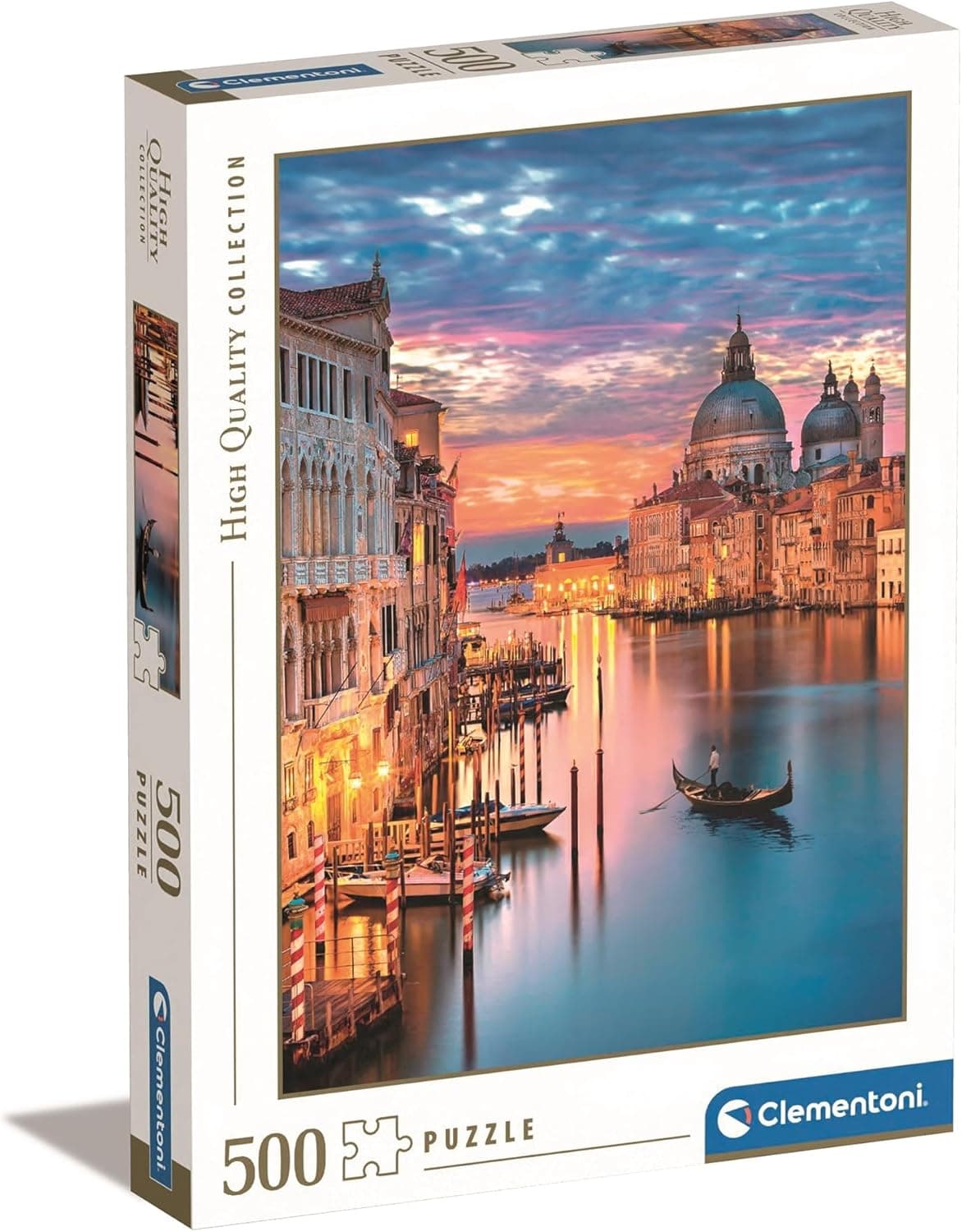 Clementoni 35056 - Puzzle 500 peças Veneza iluminada