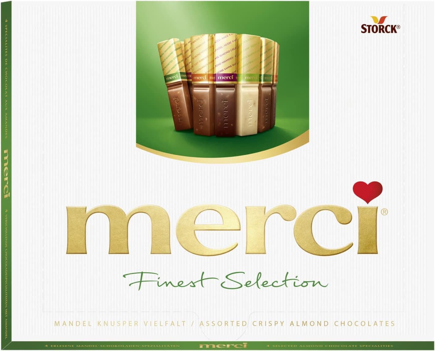 Merci Caixa de chocolates, 250 g