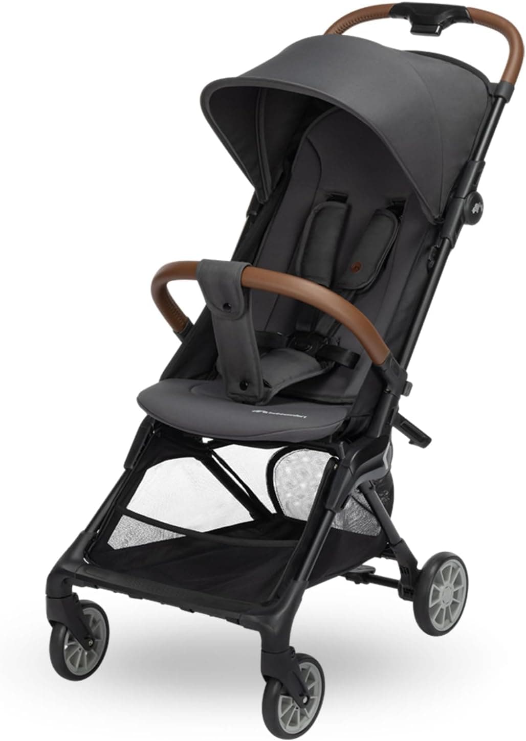 Bebeconfort Zephir, cadeira de passeio compacta, 0-4 anos (máximo 22 kg. ), Cadeira de passeio leve para viagem (4,5 kg), adequada para cabine de avião, assento com reclinação total, 