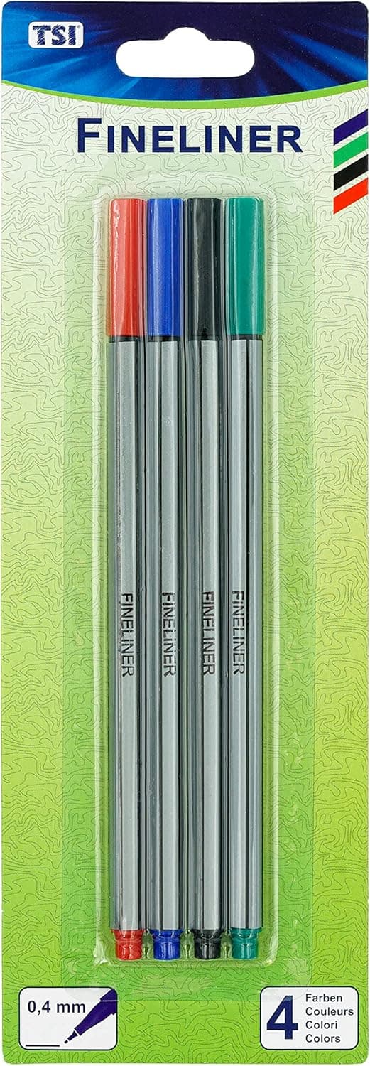 TSI ETI fineliner 4 cores