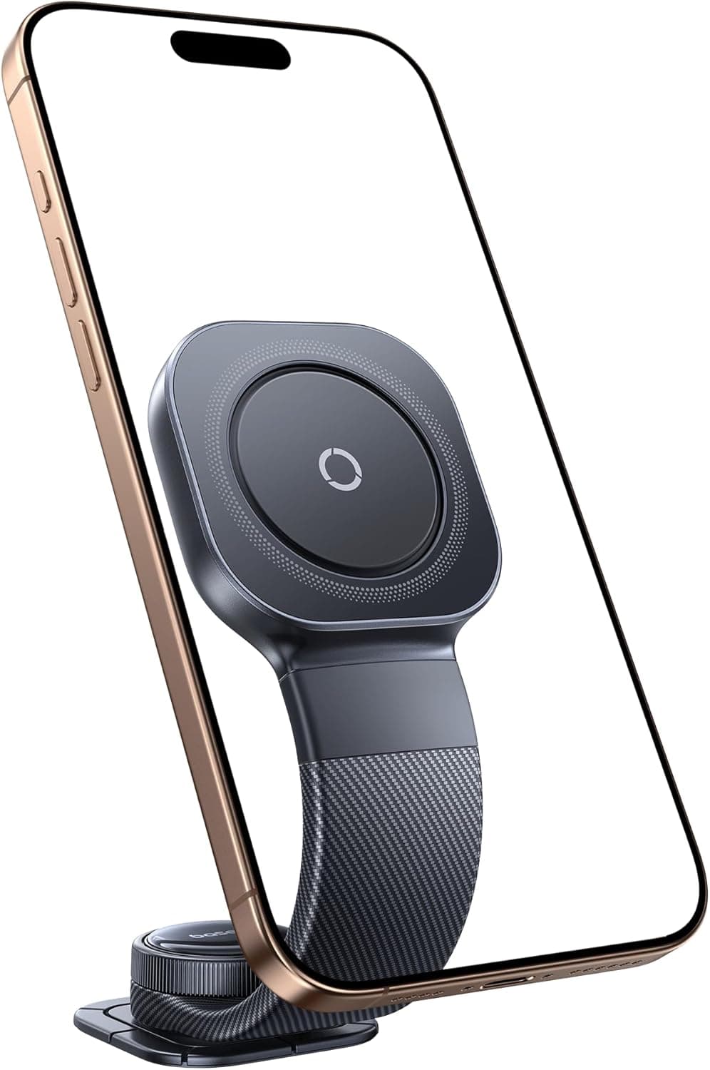 Baseus C03 | suporte magnético Magsafe para automóvel 360° | âncora flexível em liga, compatível universal – preto