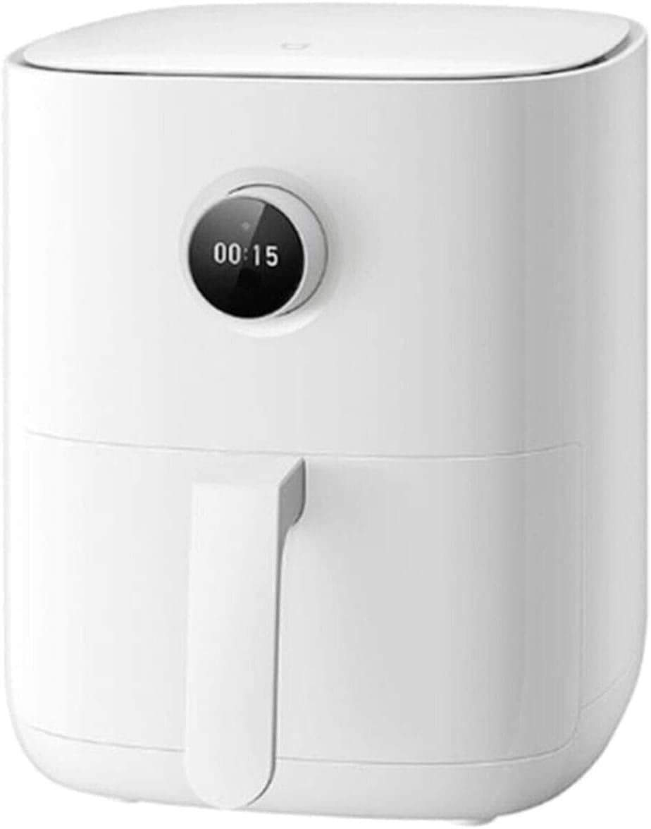 Xiaomi Smart Air Fryer - Freidora Sin Aceite, Capacidad 3.5 L, regulable 40-200, Apagado automático, Pantalla OLED, 1500W, Google y Alexa integrado, Blanco
