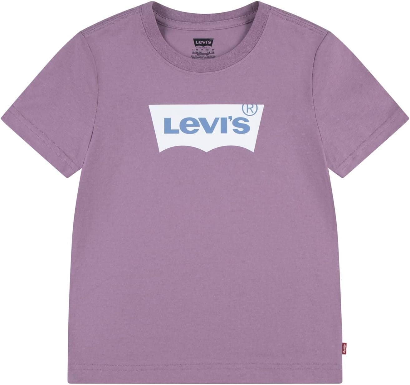 Levi's Lvb Batwing Tee T-shirt infantil (embalagem de 1)