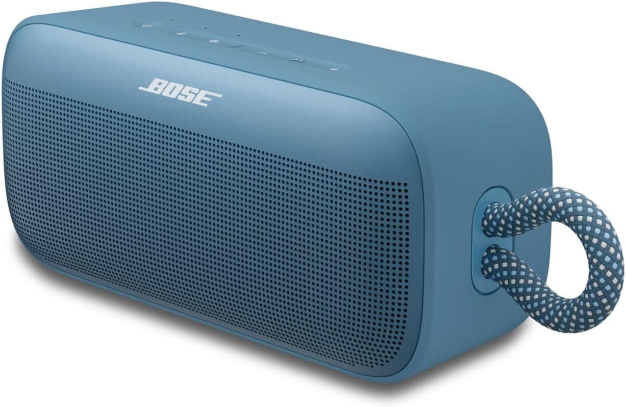 Bose Novidade SoundLink Plus altifalante Bluetooth portátil, altifalante para exterior sem fio, até 20 horas de autonomia, resistente à água e ao pó, azul escuro