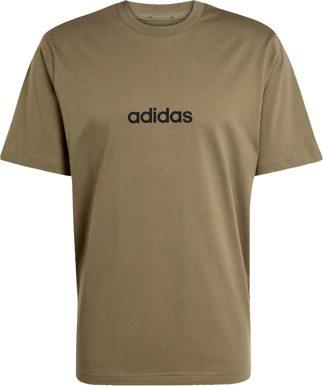adidas Essentials Linear Single Jersey T-shirt para homem