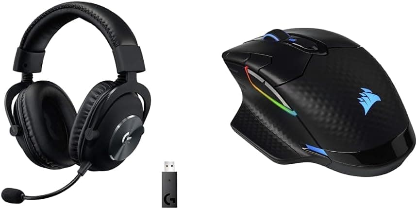 Logitech G Pro X & Corsair Dark Core RGB Pro SE
