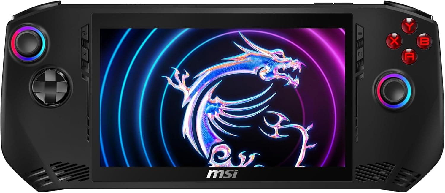 MSI Claw A1M Consola portátil Full HD de 7" de 120Hz (Intel Core Ultra 7, 16 GB RAM, 512 GB SSD, Wi-Fi 7, Windows 11) 
