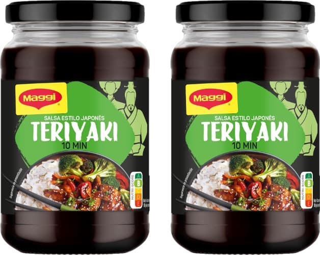 Maggi Asian Teriyaki | Molho teriyaki asiático, 355 ml x 2