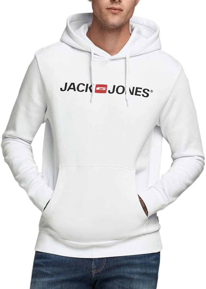 JACK & JONES Hoodie Logo Camisola com capuz para homem