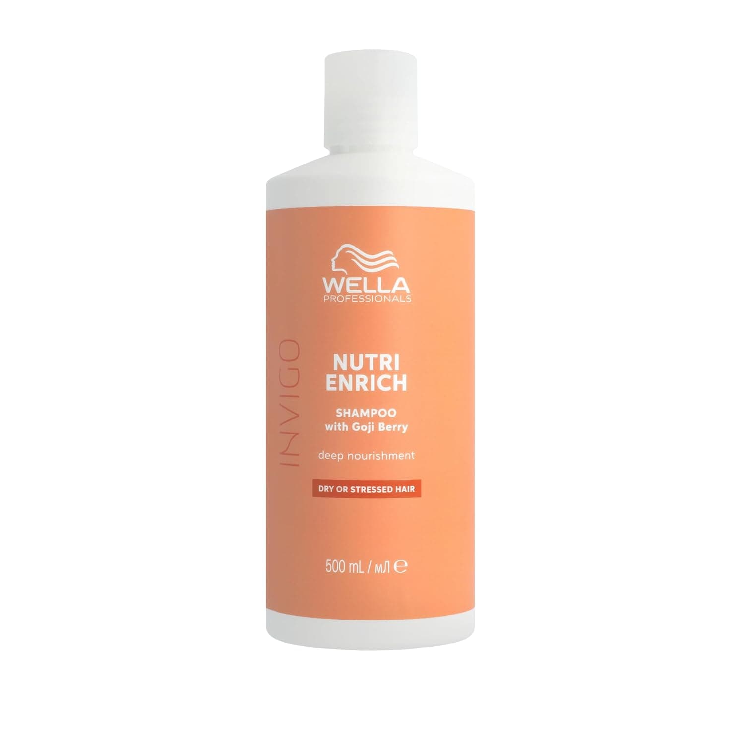 Wella Professionals Invigo Nutri Enrich Condicionador de nutrição profunda | Nutre cabelo seco e danificado, anti-crespamento, vitamina E, bagas de Goji 200 ml