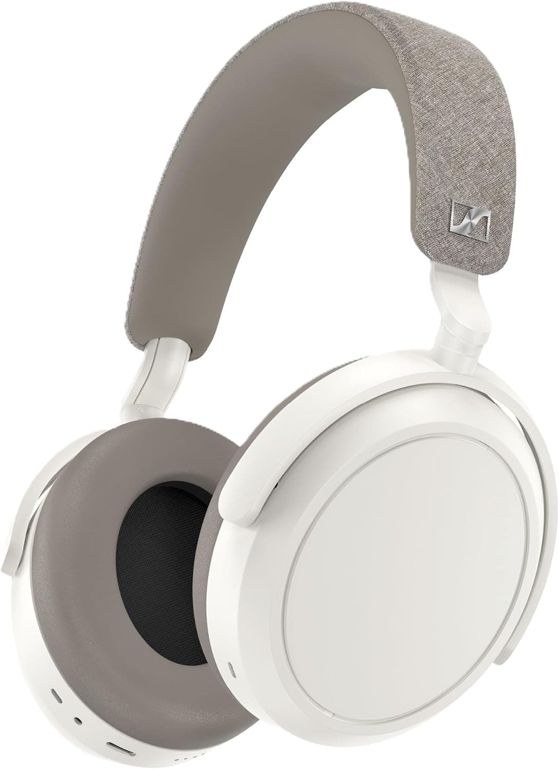 Sennheiser Auriculares MOMENTUM 4 Wireless, auriculares Bluetooth para chamadas nítidas com cancelamento de ruído adaptativo, 60 horas de duração da bateria, som personalizável - branco