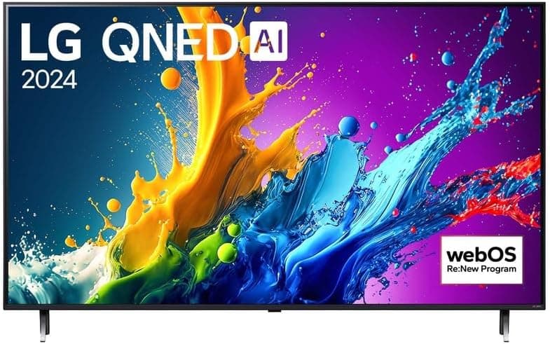 LG Smart TV 55QNED80T6A.AEU 4K Ultra HD de 55" HDR Edge-LED QNED