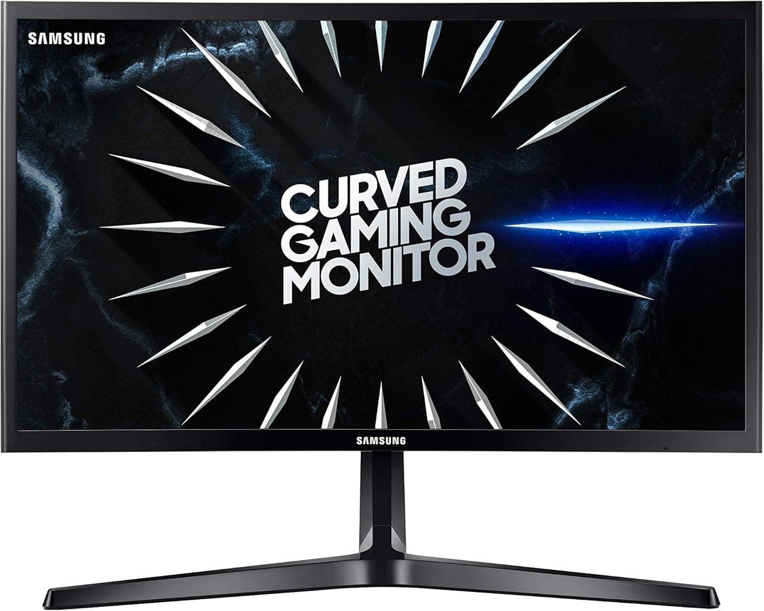 Samsung Monitor curvo para jogos C24RG52FZR de 24'' Full HD (1920 x 1080, 4 ms, 144 Hz, FreeSync, Flicker-Free, LED, VA, 16:9, 3000:1, 1800R, 250 cd/m², 178°, HDMI, base em V) preto