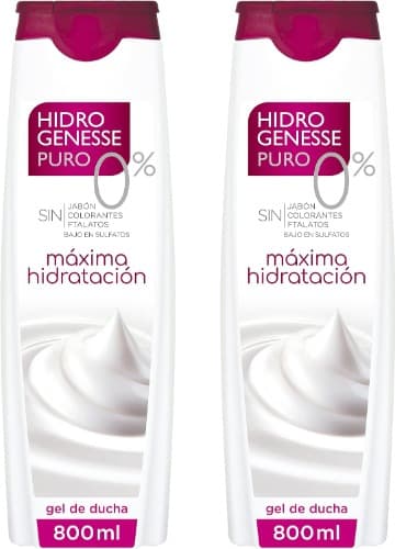 Hidrogenesse - Gel de banho - hidratação máxima - 800 ml x 2