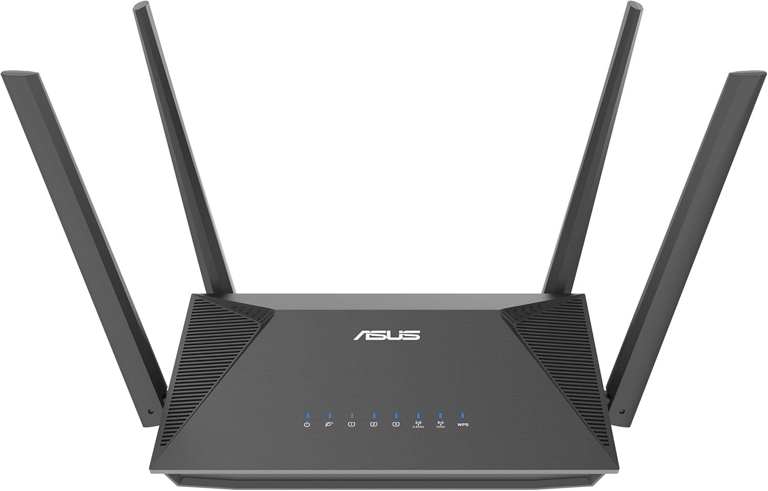ASUS RT-AX52 (AX1800), Dual Band WiFi 6 Router extensível, Instant Guard, programação de controlo parental, VPN integrada, compatível com AiMesh
