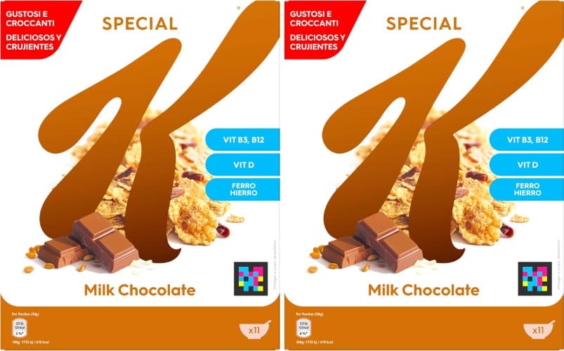 Kellogg's Special K | Cereais com chocolate de leite, 335 g x 2