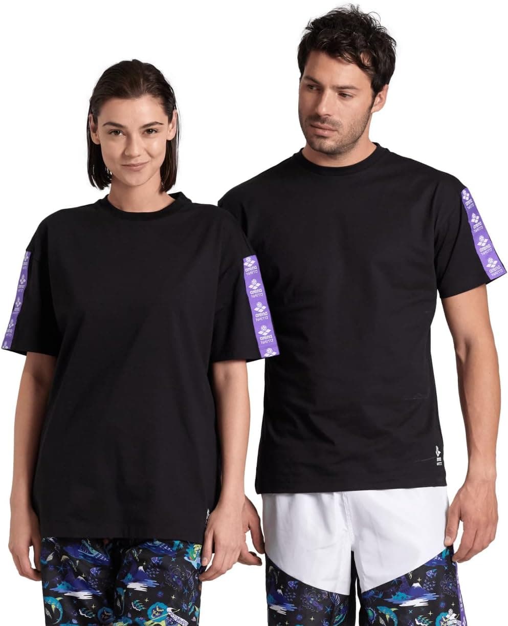 ARENA Fun Planet T-shirt unissexo para adulto 