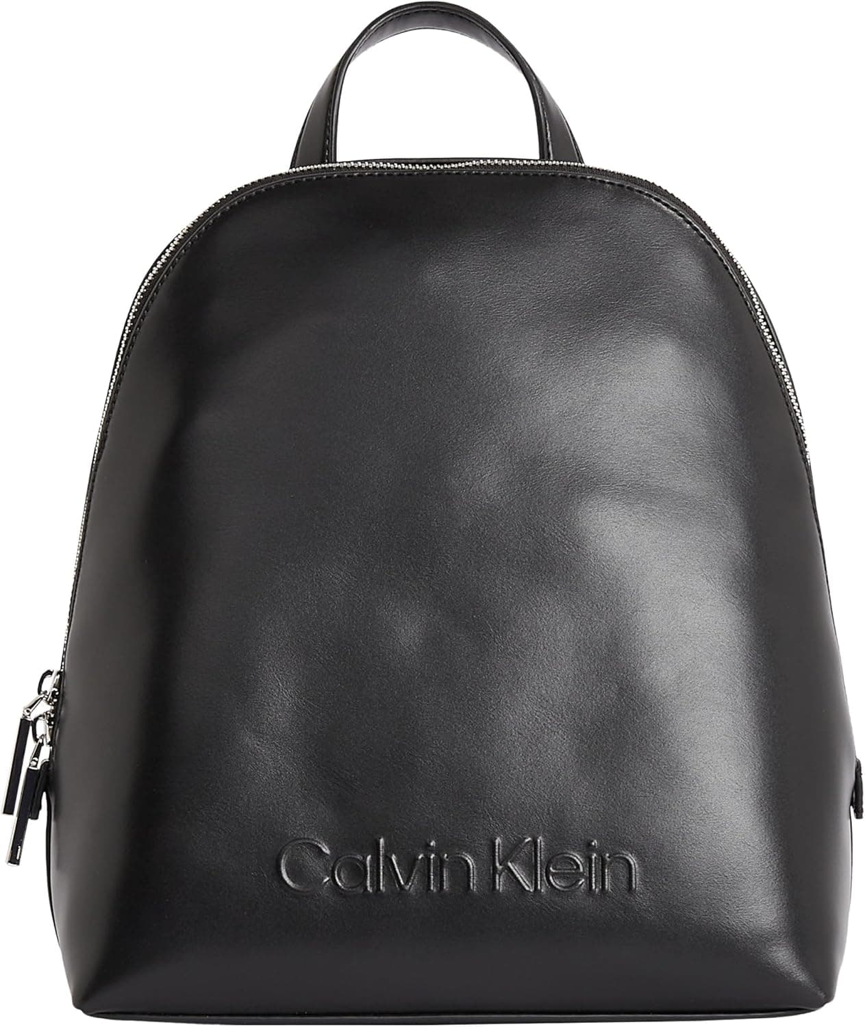 Calvin Klein Embossed Calvin Round Backpack K60k613185, mochila para mulher, tamanho único