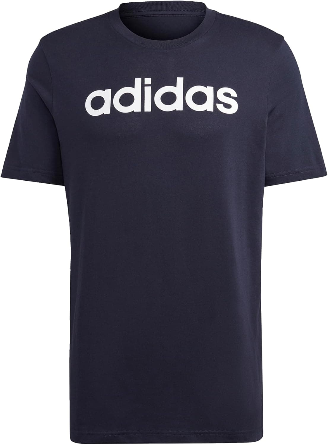 adidas Essentials Single Jersey Linear Embroidered Logo T-shirt para homem 