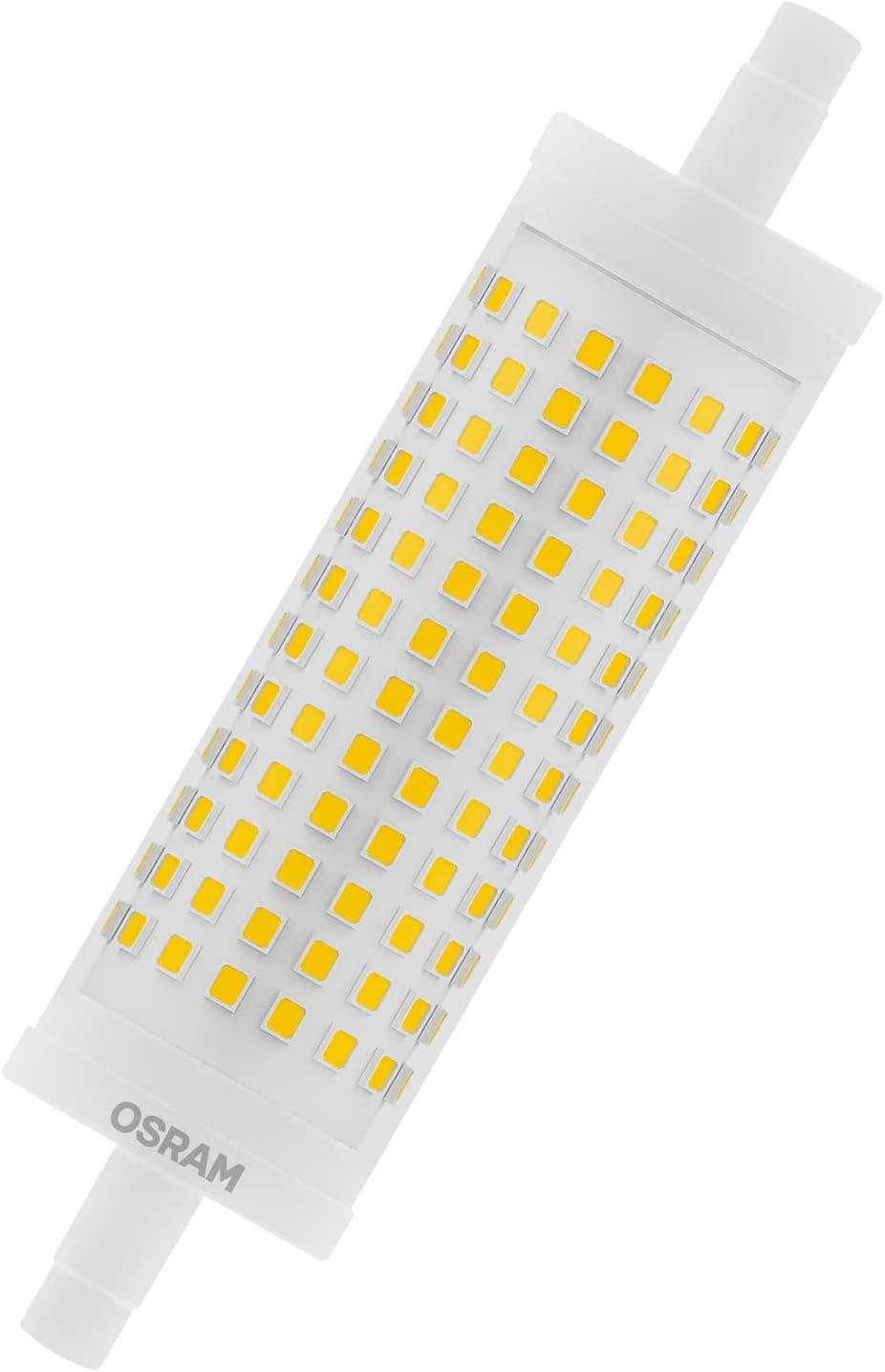 OSRAM Lanterna LED regulável com base R7s, tubo LED de 18,2 W, substituição de 150 W, luz branca quente (2700 K)
