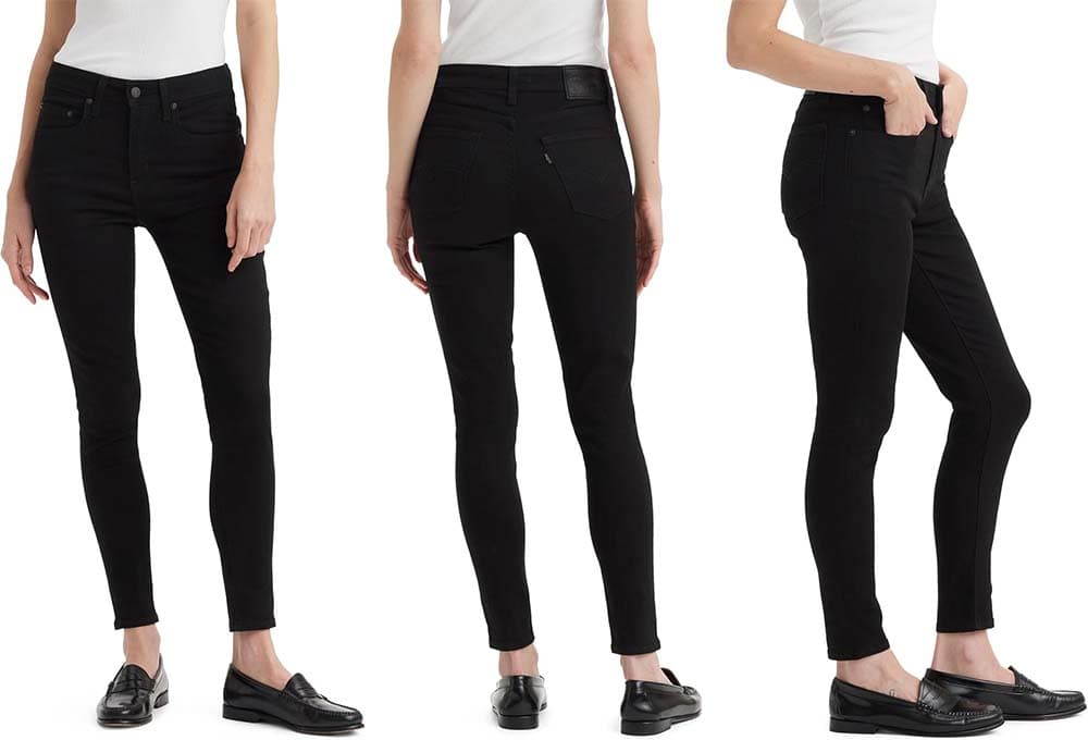 Levi's 721 High Rise Skinny Calças de ganga para mulher