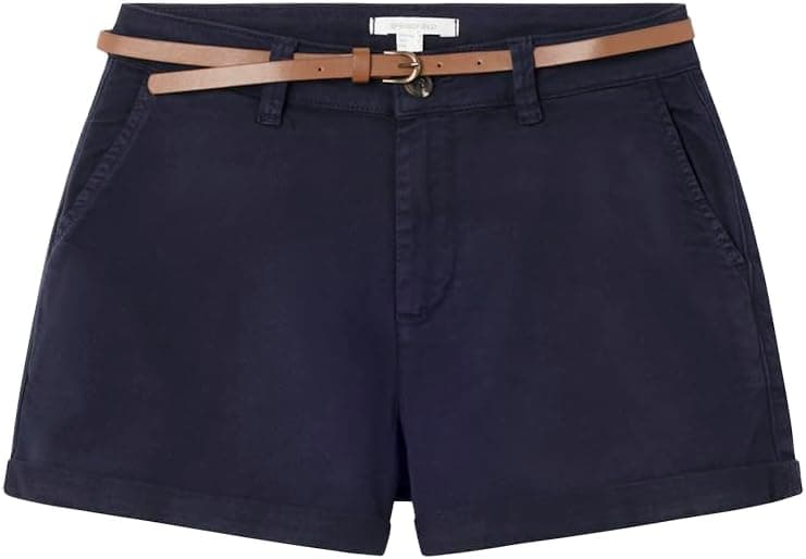 SPRINGFIELD Frq.Short Chino Belt | Calções para mulher com cinto