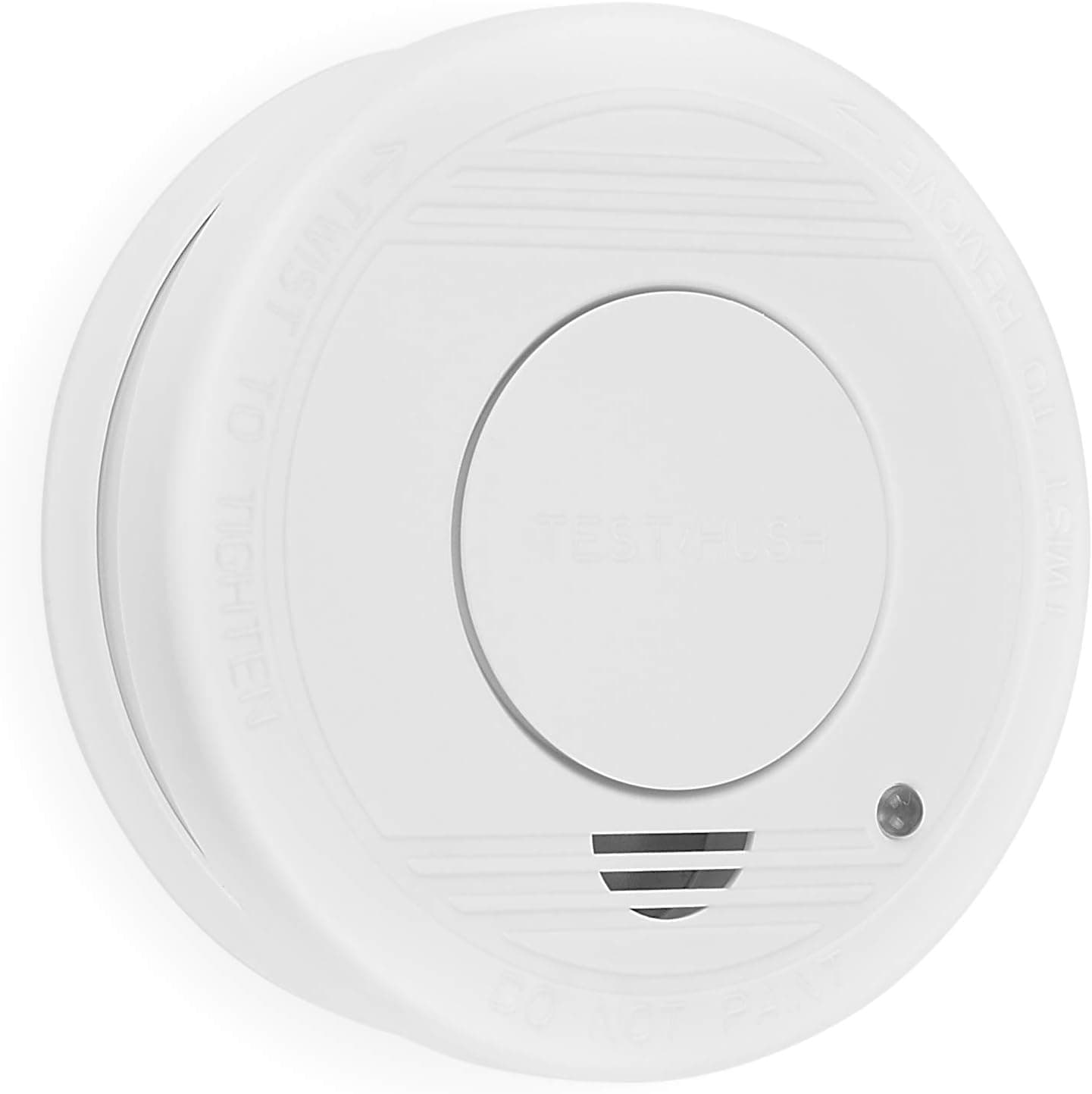 Smartwares Detector de fumo - sensor ótico - vida útil: 10 anos - bateria substituível 1 ano - botão de teste - 85 dB - 10,044,62
