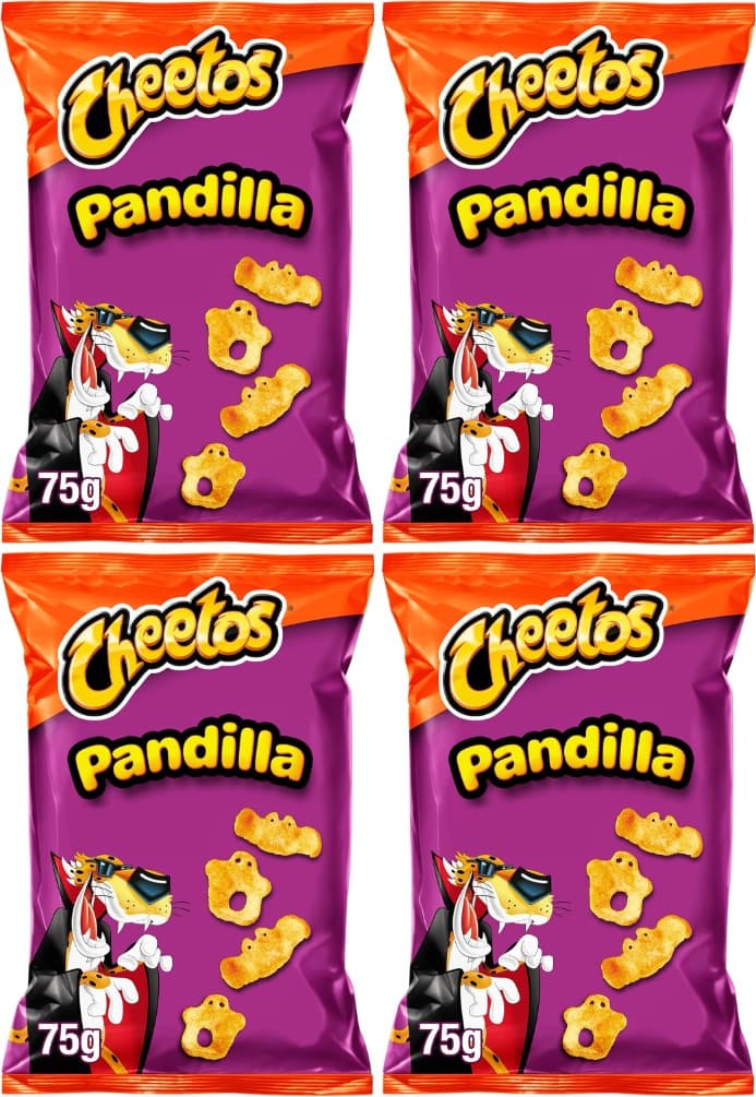 Cheetos Pandilla | Snack de milho sabor a queijo em forma de fantasmas, 75 g