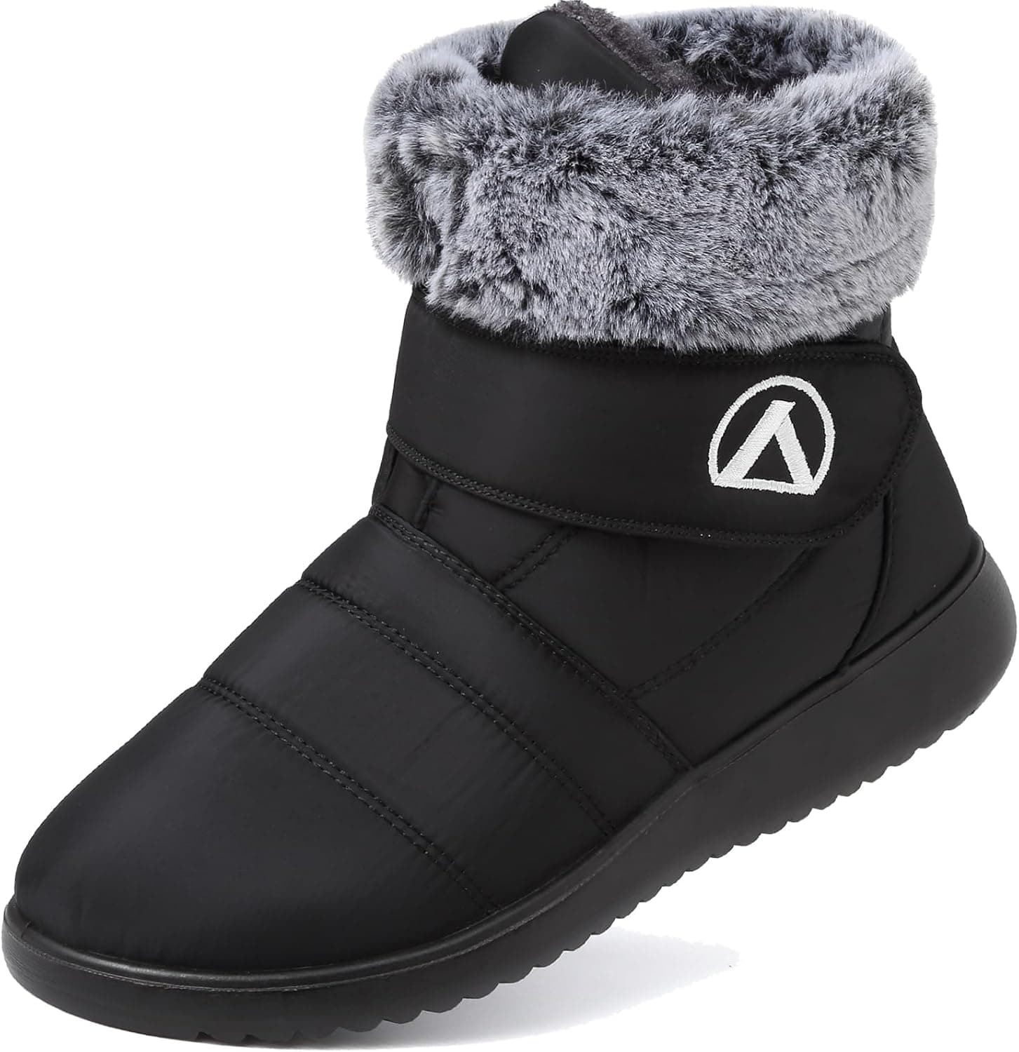 Lvptsh Botas de neve mulher impermeáveis antiderrapantes para mulher