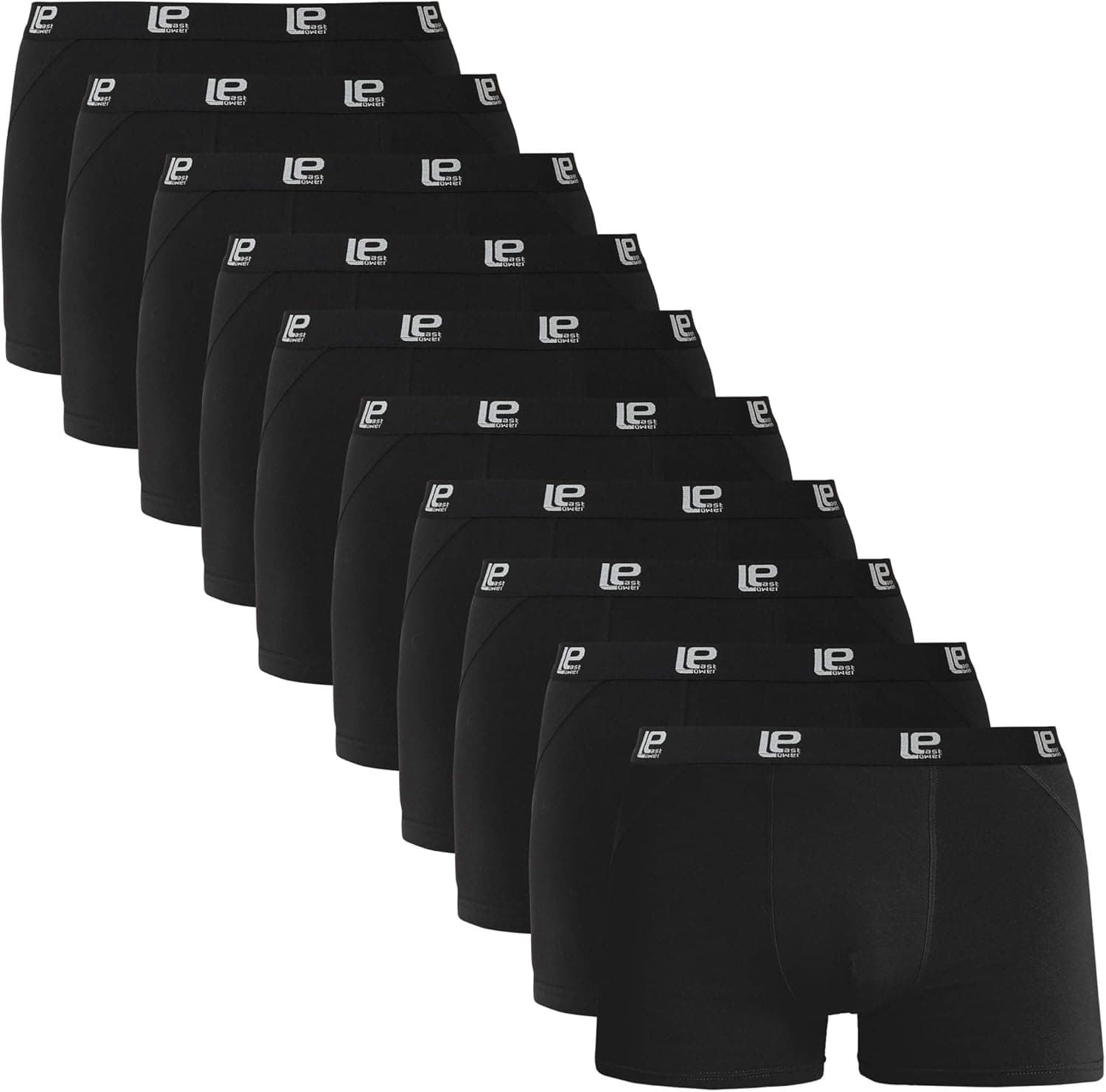 Lower East Boxers para homem, pack de 10