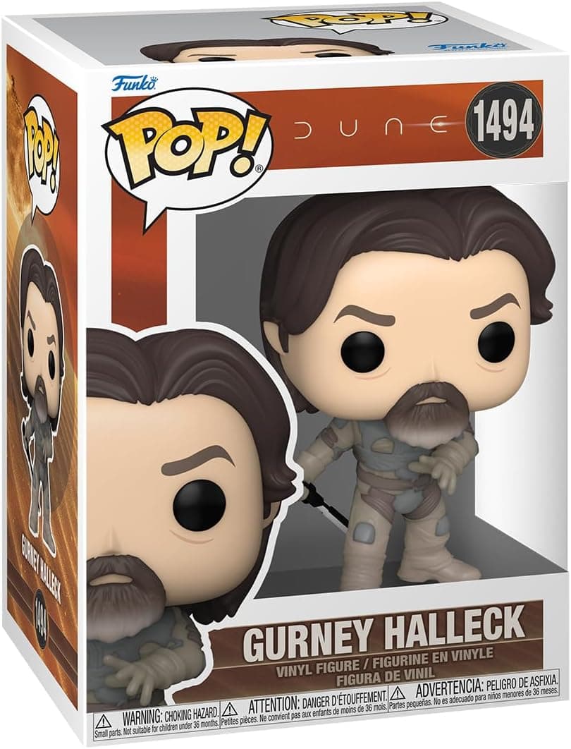 Funko Pop! Filmes: Dune 2 - Gurney Halleck, 4-Inch, Pop! Movie, colecionável, Toys - Dune: Parte II - Figuras em miniatura colecionáveis para exibição - ideia de presente - Mercadoria Oficial