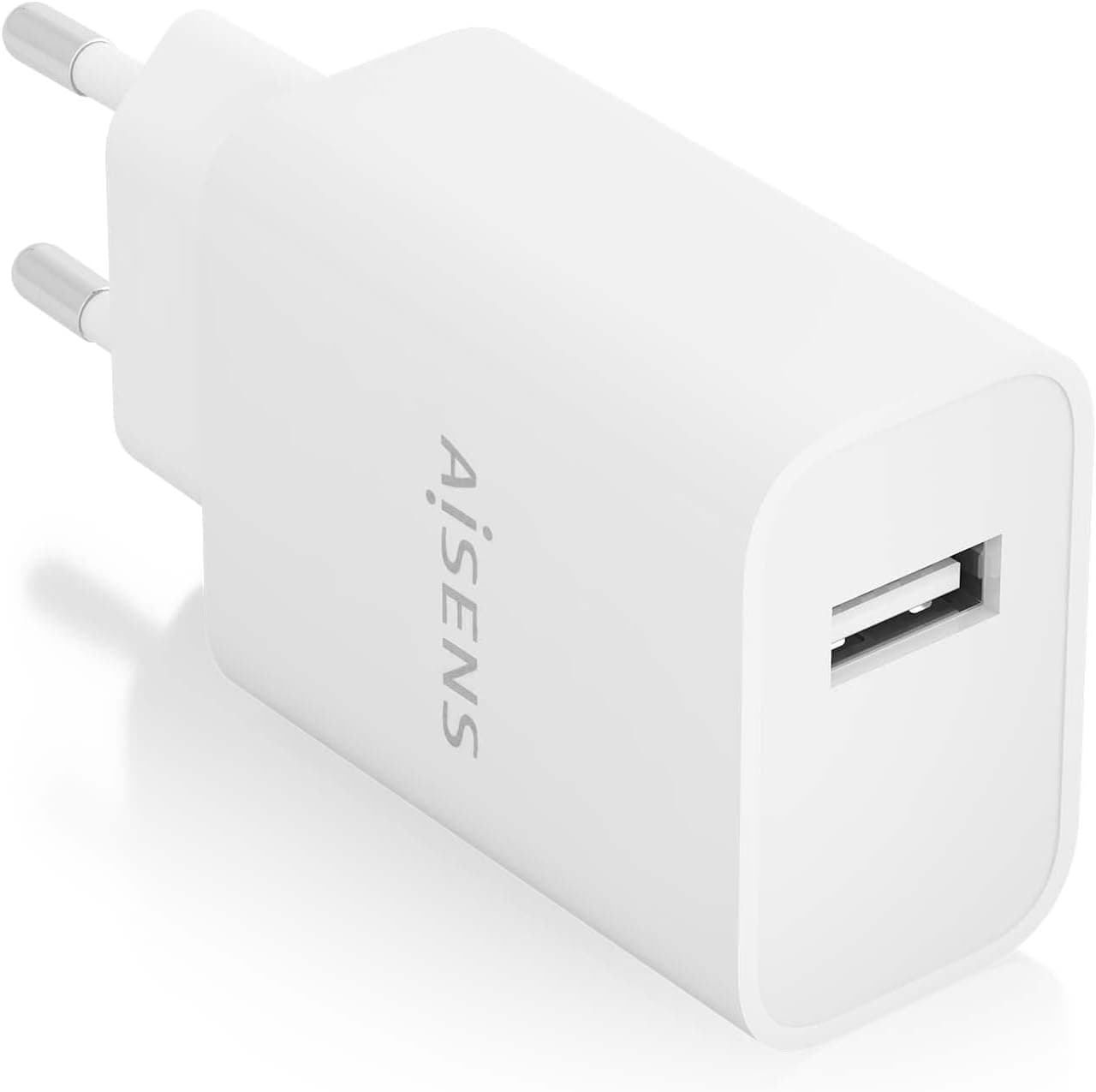 Carregador AISENS USB 10 W de alta eficiência 5 V / 2 A branco