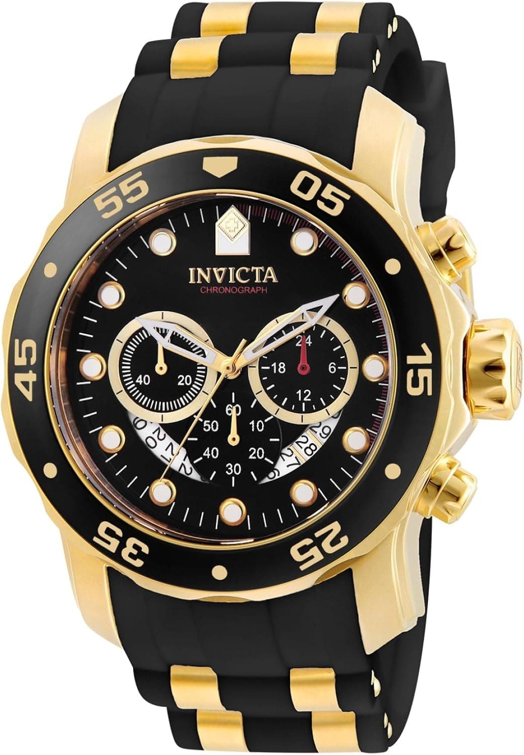 Invicta Pro Diver Scuba - Relógio de quartzo para homem em aço inoxidável - 48 mm