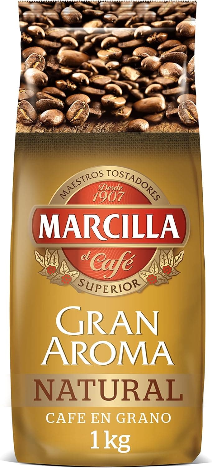 Marcilla Café natural em grão 1 kg