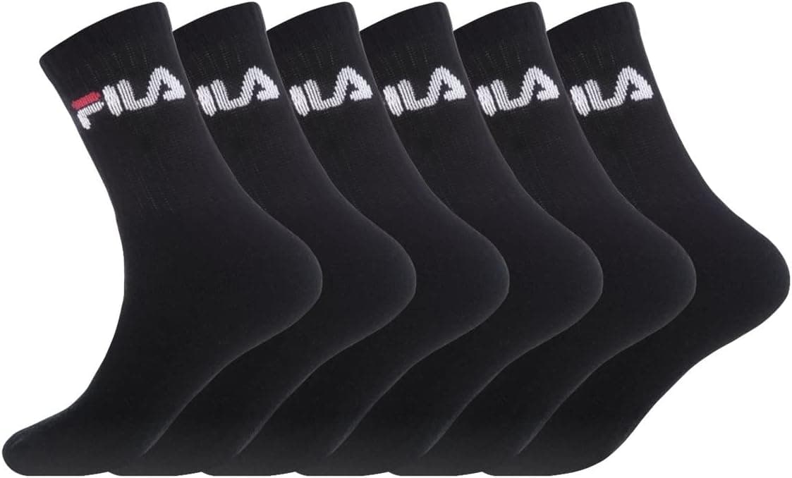FILA Meias de desporto para homem, pack de 6 pares