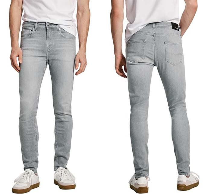 Pepe Jeans Fit Skinny e Cintura Regular Finsbury para homem
