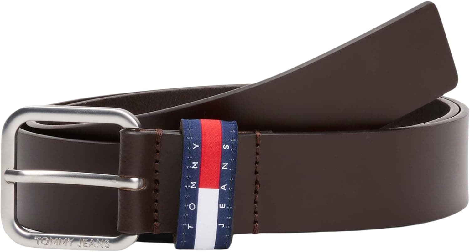 Tommy Jeans Ryan | Cinto em pele para homem de 3,5 cm