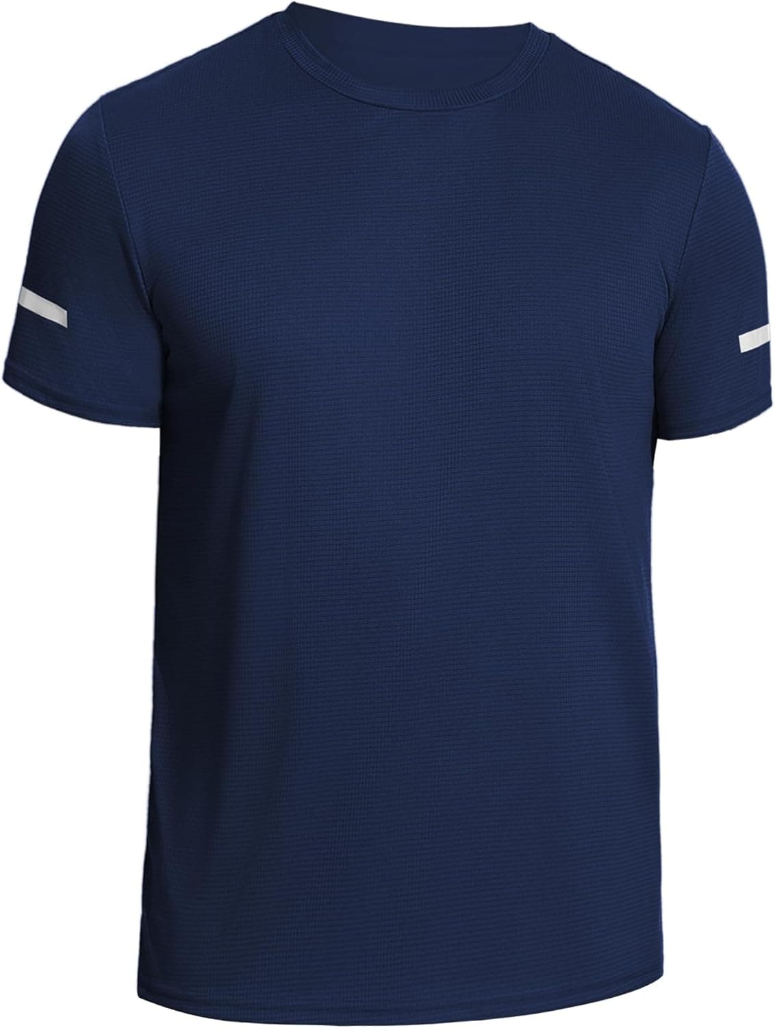 Weardear T-shirts desportivas t-shirt funcional para homem, t-shirt para correr de manga curta de secagem rápida, t-shirt para treino físico