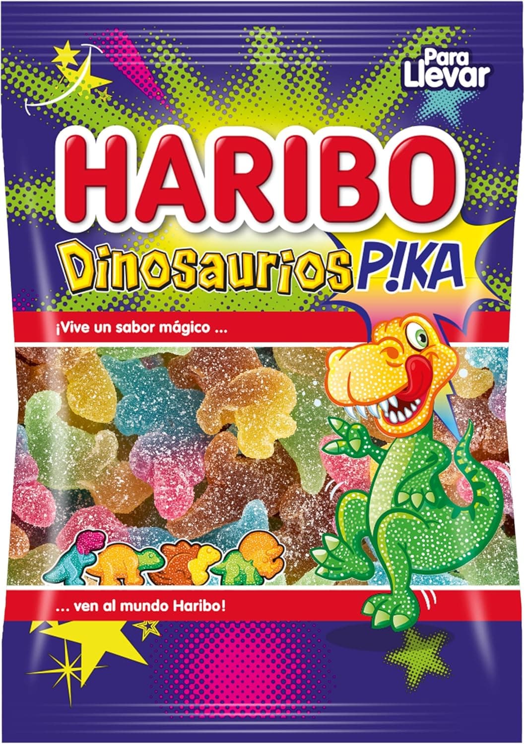 Haribo DINOSSAURIOS - 18 sacos x 100 g (1800 g)