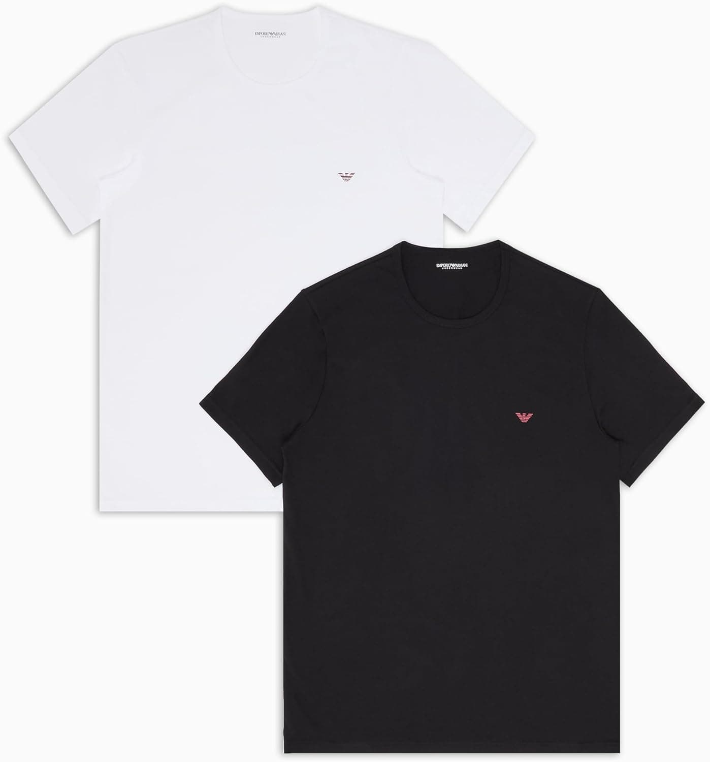 Emporio Armani T-shirts para homem, pack de 2