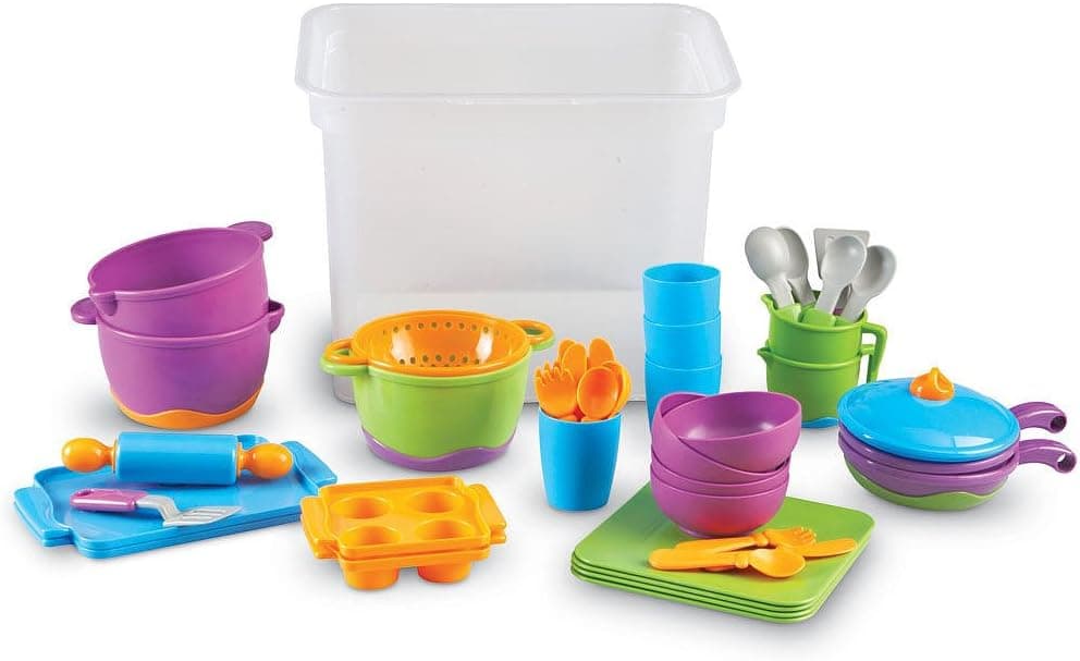 Learning Resources Conjunto de cozinha para a sala de aula New Sprouts