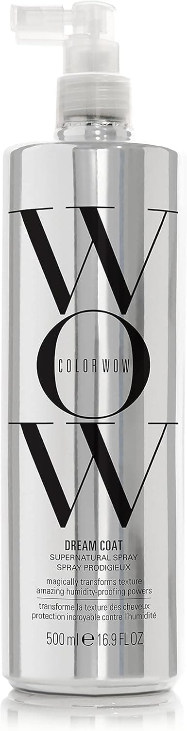 Color Wow Dream Coat Spray - Produto de penteado anti-frizz para cabelo super liso - proteção térmica que dura até 3 lavagens - spray brilhante e hidratante para cabelos lisos - 500 ml