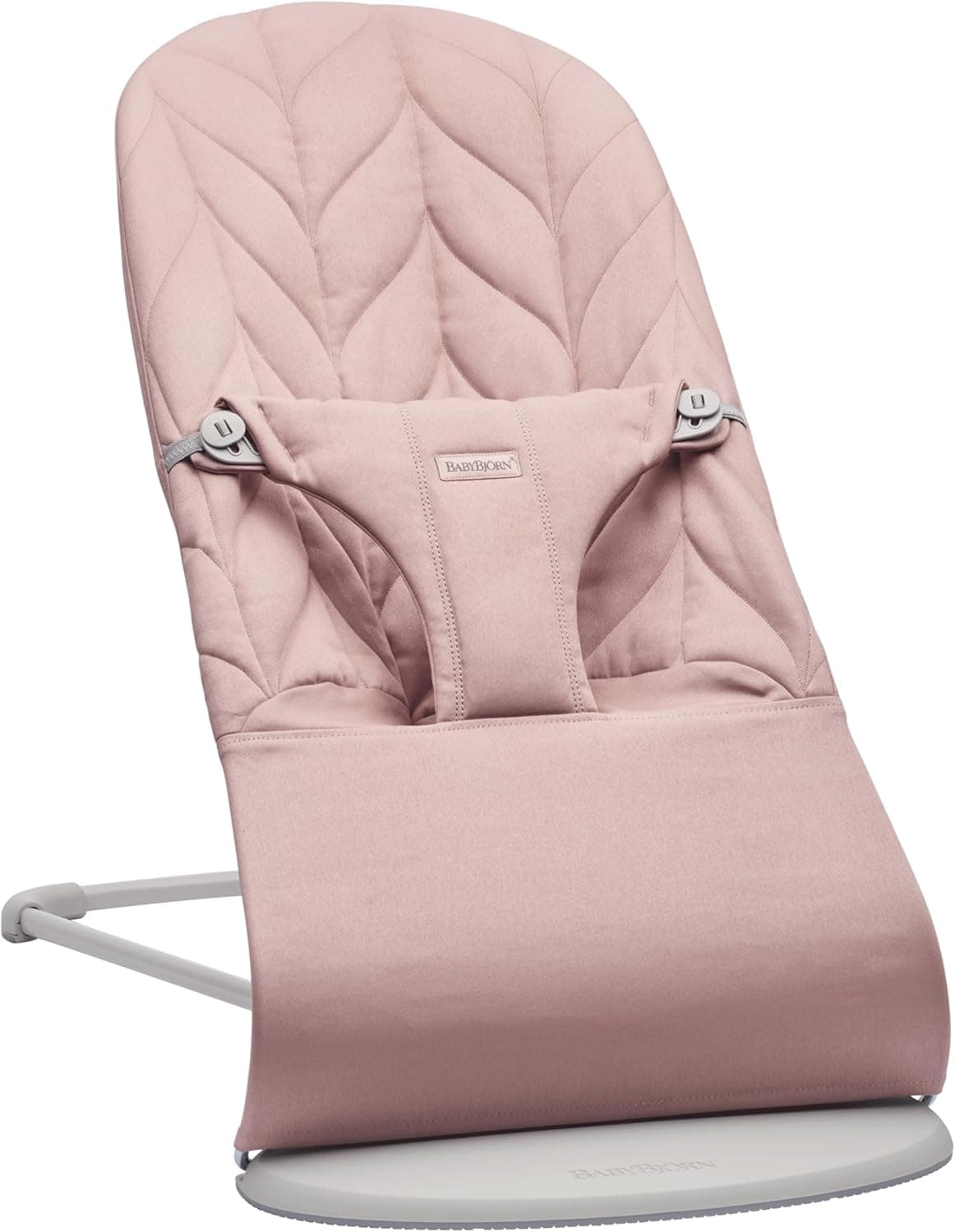 BabyBjörn Rede de rede, tecido, pétala acolchoada, rosa pálido