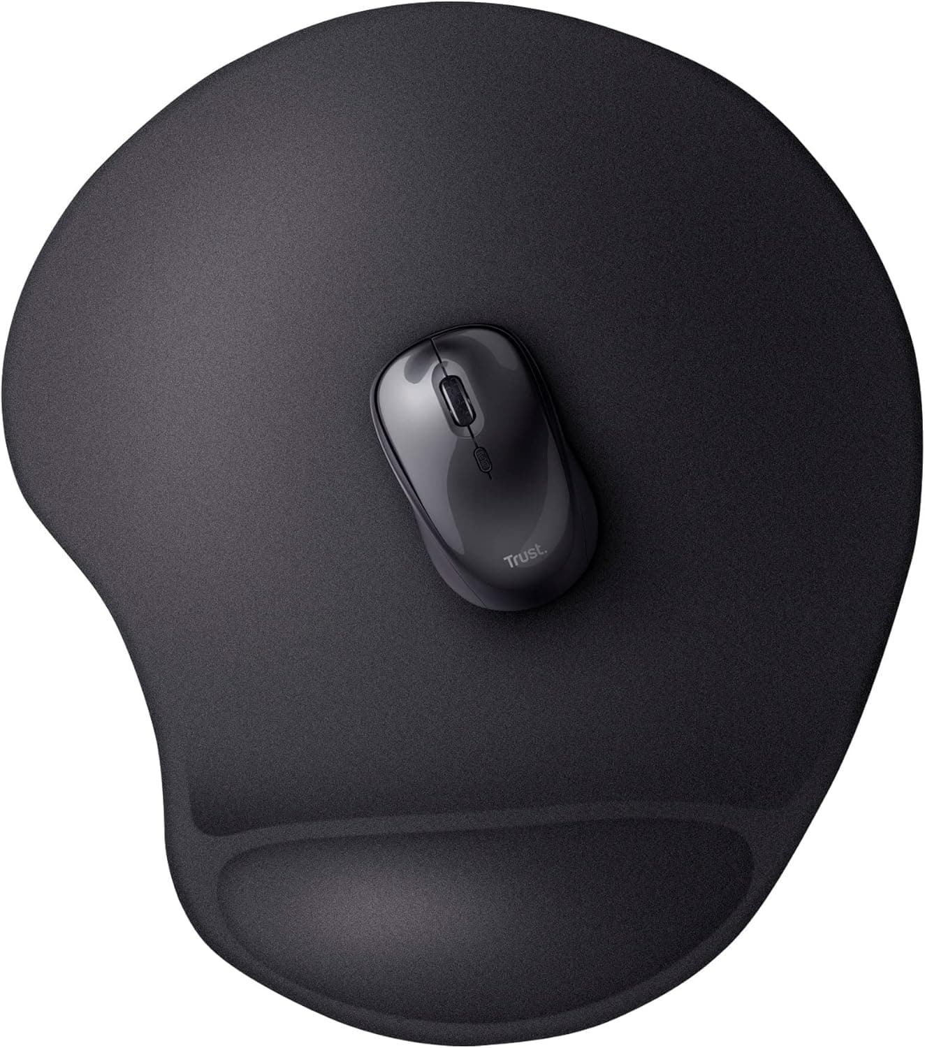 Trust Bigfoot XL Tapete de gel para rato, rato pad 255 x 295 mm - preto