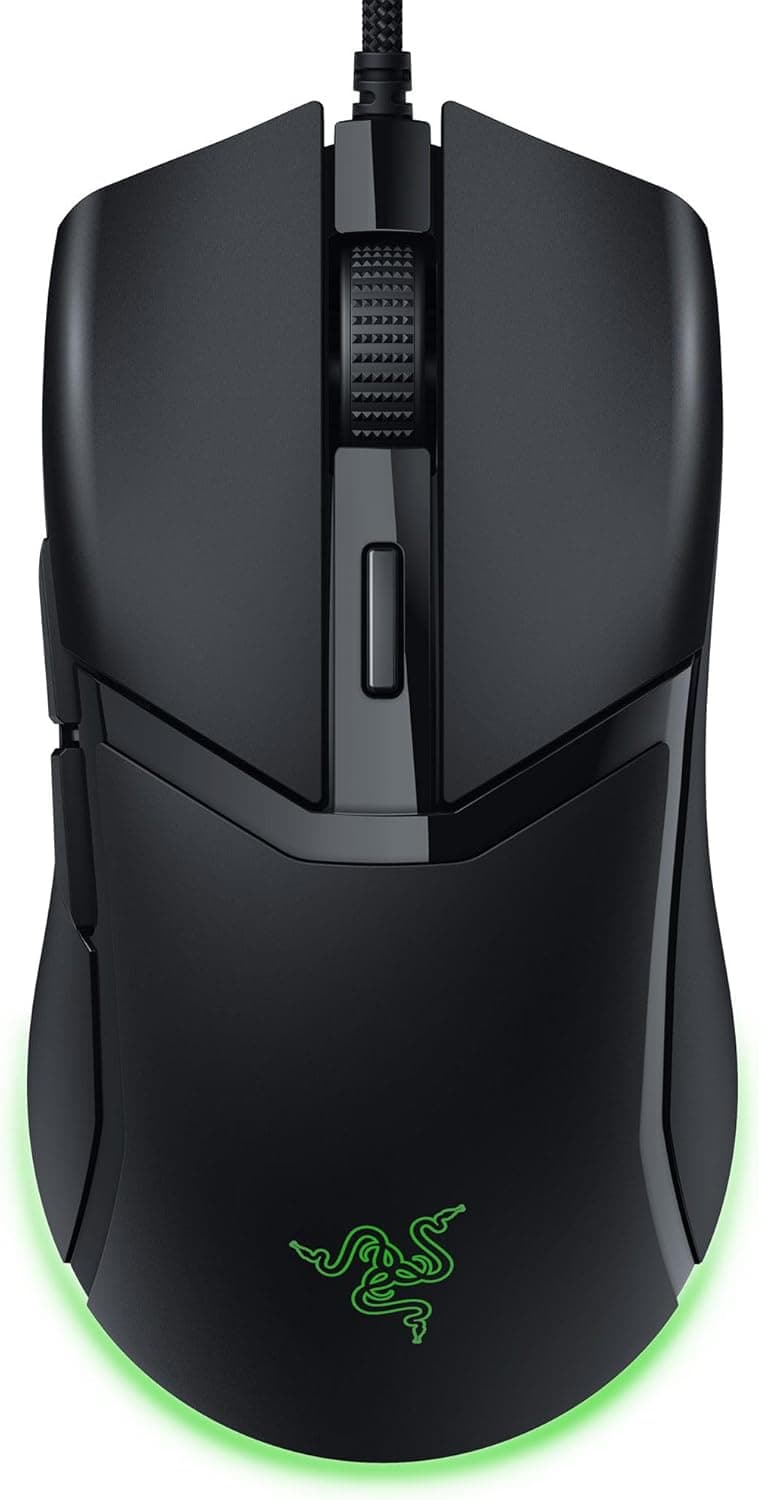 Razer Cobra - Lightweight Wired Gaming Mouse with crómio RGB