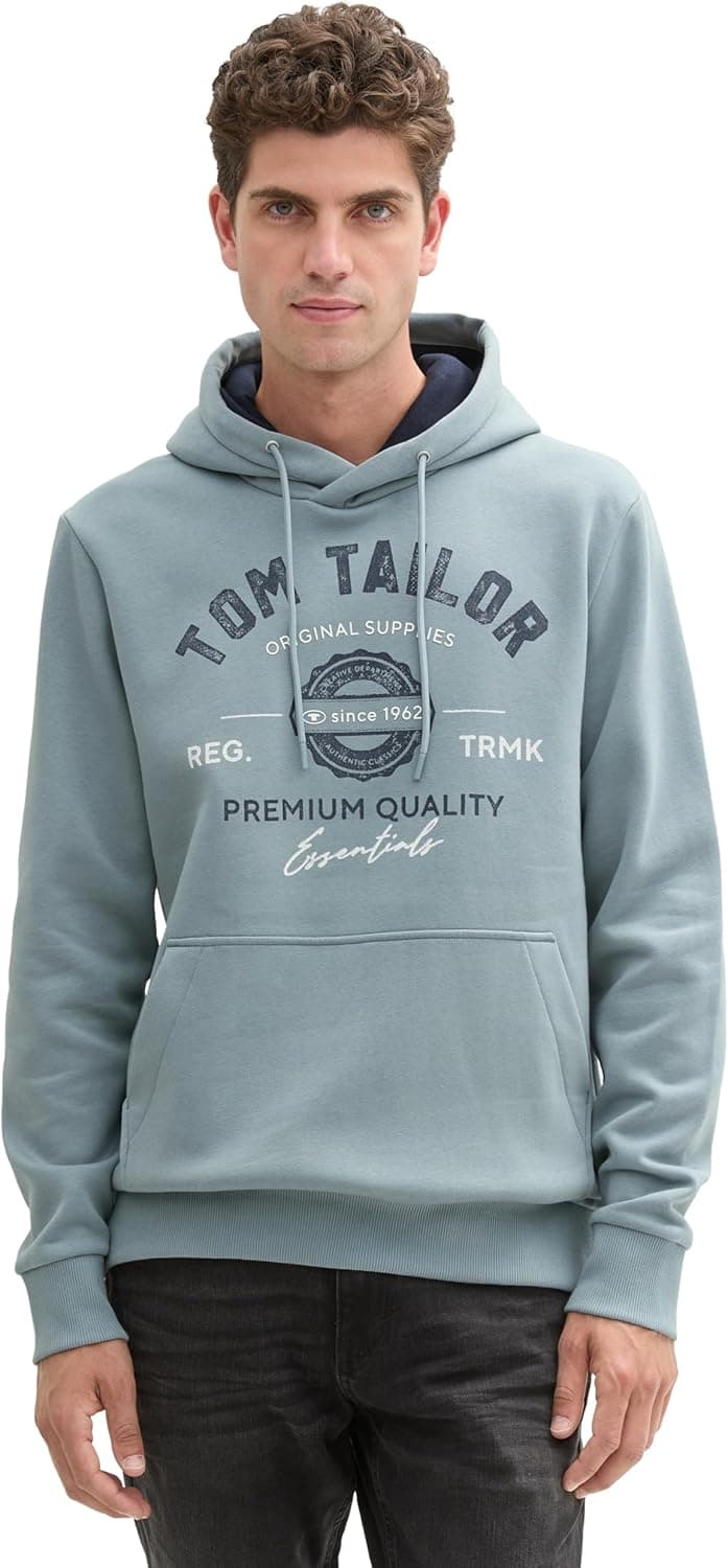 TOM TAILOR Camisola com capuz para homem