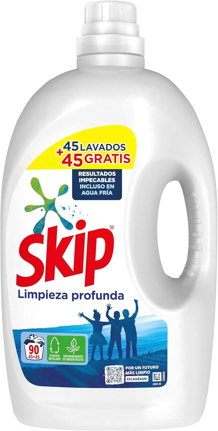 Skip Ultimate limpeza profunda detergente líquido, 90 lavagens