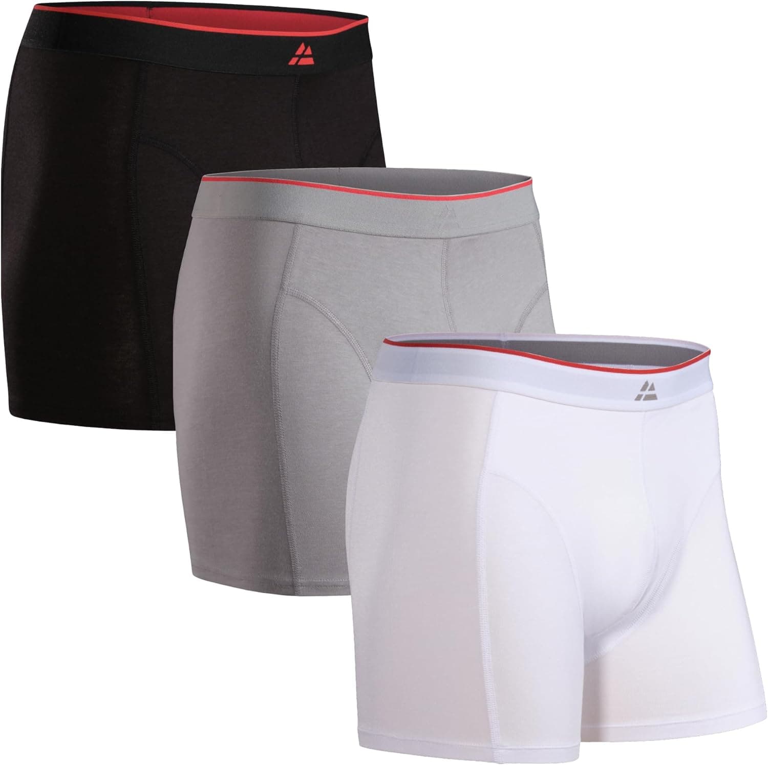 DANISH ENDURANCE Boxers de bambu para homem, pack de 3