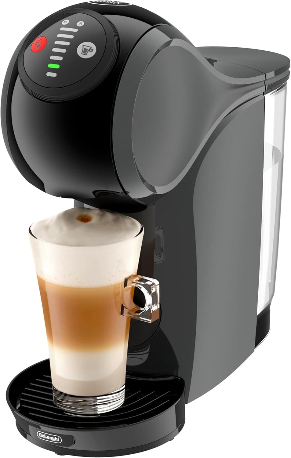 NESCAFÉ Dolce Gusto Génio S EDG226.A, Máquina de Café de Cápsulas Incluindo Embalagem de 3 Cápsulas de Café, Design Compacto, Tamanho de Bebida Ajustável, Depósito de Água Removível de 0,8 L, 1470 W, antracite